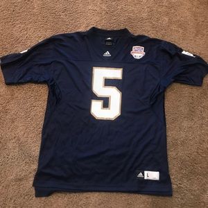 Men’s Adidas Notre Dame Jersey size Large
